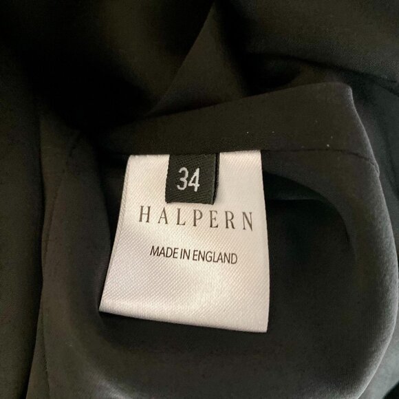 Halpern Sequin Striped Minidress 34 (0) in Dark - Picture 7 of 8